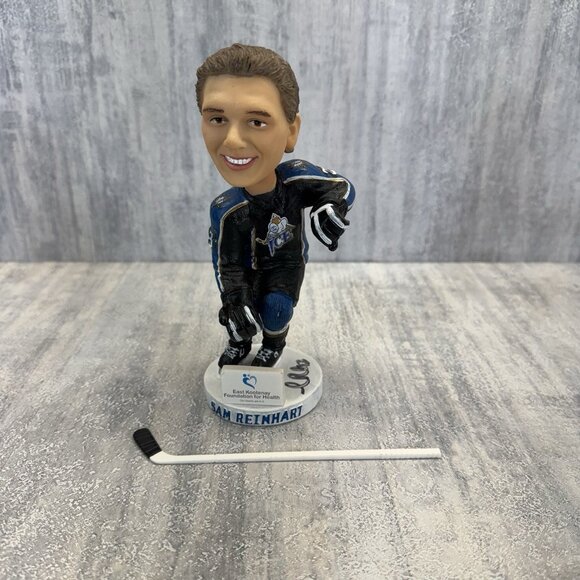 Sam Reinhart Bobblehead Ice Florida Panthers Limited Run Of 950 Signed NHL WHL - Picture 7 of 8